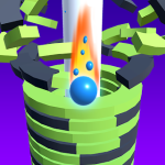 تحميل لعبة Drop Stack Ball مهكرة 2026 للأندرويد